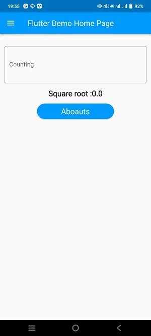 Square Root Calculator Screenshot 0