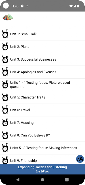Expanding for Listening Screenshot 3