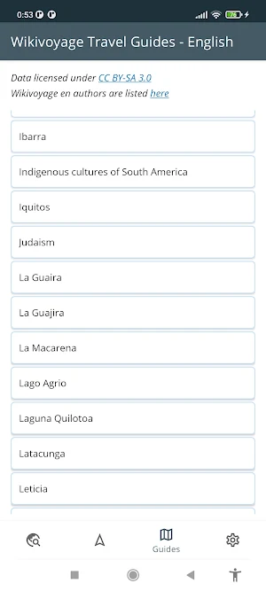 Colombia Offline Map Screenshot 2