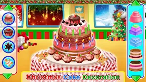 Christmas Holiday Fun - DressUp, Tree, Cake Screenshot 2