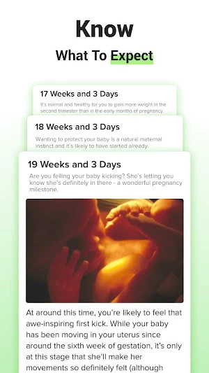 GLOW. Pregnancy & Baby Tracker Screenshot 1