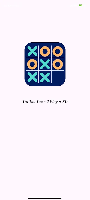Tic Tac Toe - 2 Player XO Screenshot 1