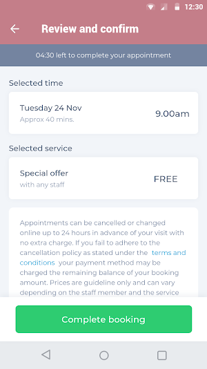 Serenity Couture Rochester Screenshot 2