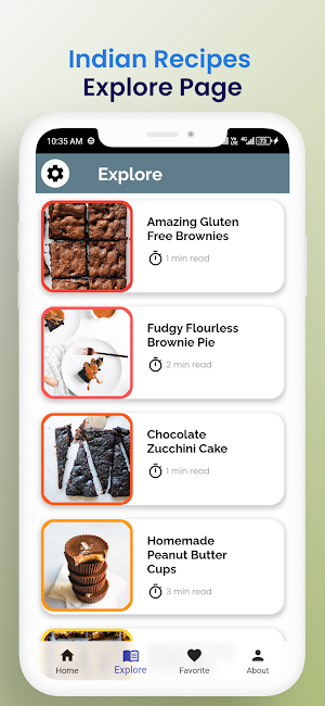 Indian Recipes CookBook Screenshot 2