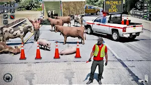 US Truck Driving Animal games Screenshot 3