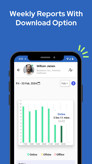 BusinessTime Screenshot 2