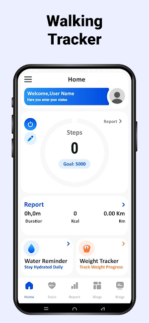 Walking Tracker - Daily Walk Screenshot 0