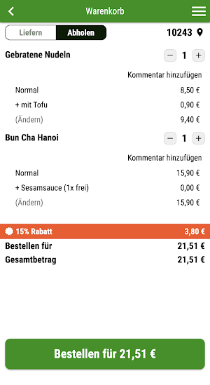 Rice Rolls Berlin Screenshot 1