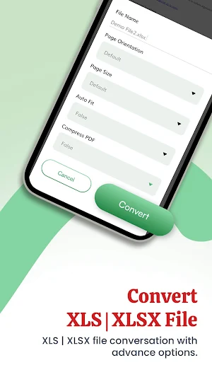 XLS | XLSX to PDF Converter Screenshot 2
