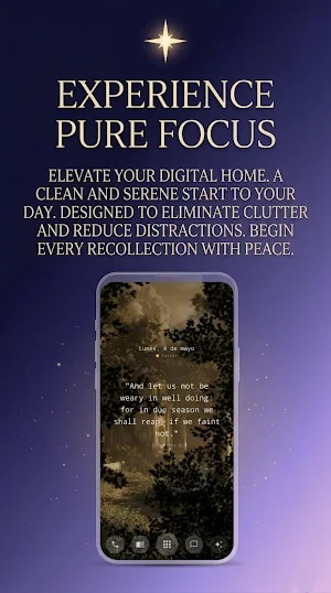 Lumen Launcher: Focus & Faith Screenshot 0