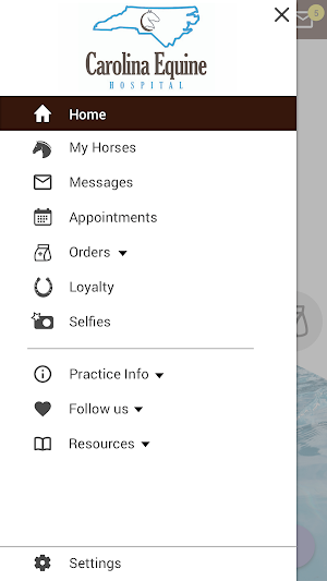Carolina Equine Hospital Screenshot 1