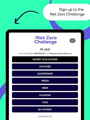 Net Zero Challenge Screenshot 3