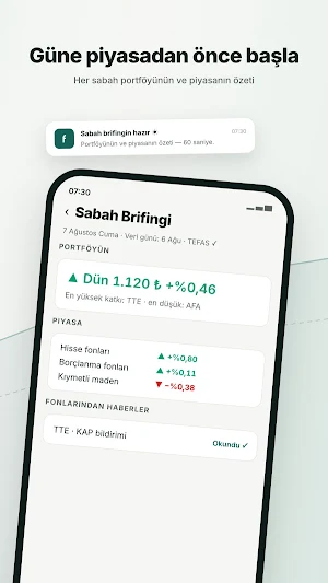 Fundfy: Fon Analizi & Takip Screenshot 2