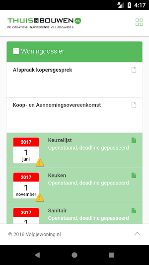 ThuisinBouwen Screenshot 2