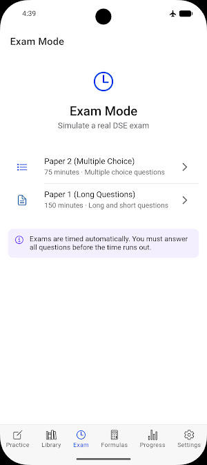 HKDSE Maths Master Screenshot 1