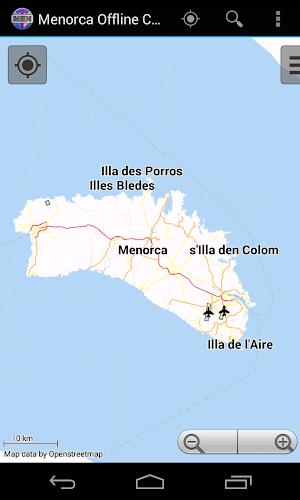 Minorca Offline City Map Screenshot 0
