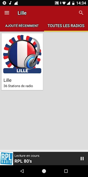Radios de Lille - France Screenshot 3