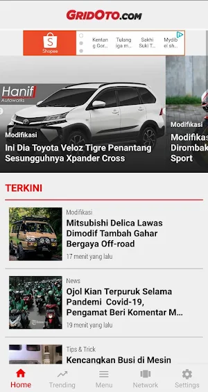 Gridoto.com: Simply Automotive Guide Screenshot 1
