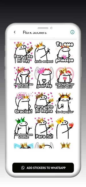 Flork Stickers Screenshot 1