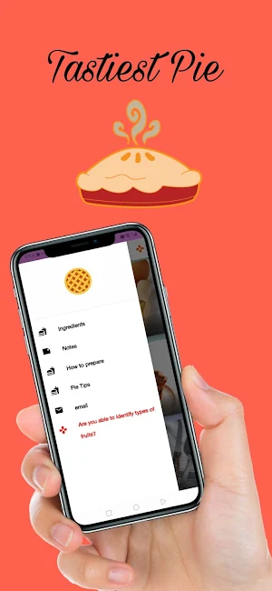 Chocolate pie recipes Screenshot 0