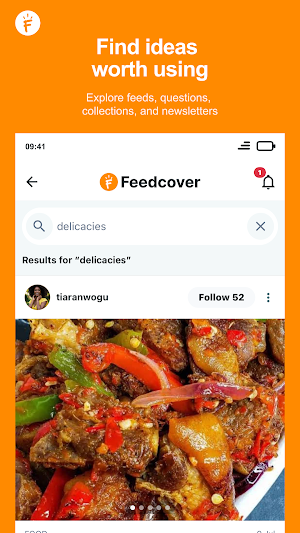 Feedcover: Watch, Read & Ask Screenshot 0