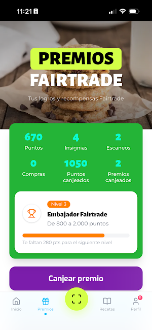 Fairtrade Ibérica Screenshot 1