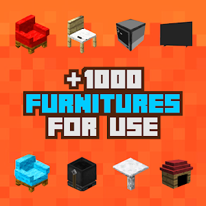 Furnitures MOD: Minecraft PE Screenshot 1