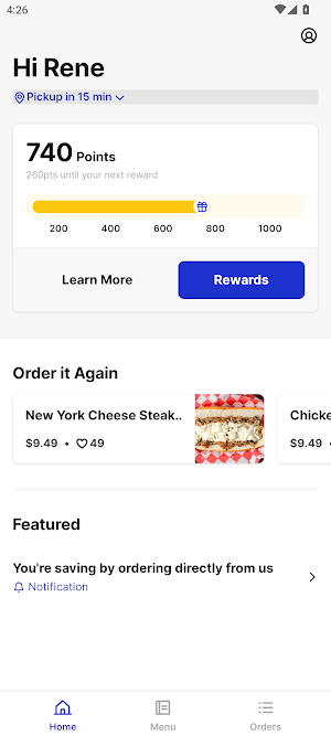 Monk's Cheesesteaks Screenshot 0