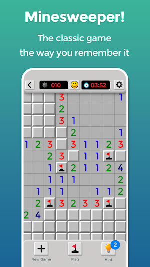 Minesweeper ▦ The free classic bomb & puzzle game Screenshot 0