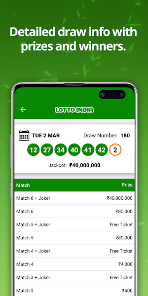 India Lottery Results Screenshot 1