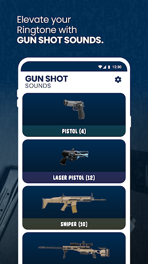 Gun Shot Sounds: Gun Simulator Screenshot 3