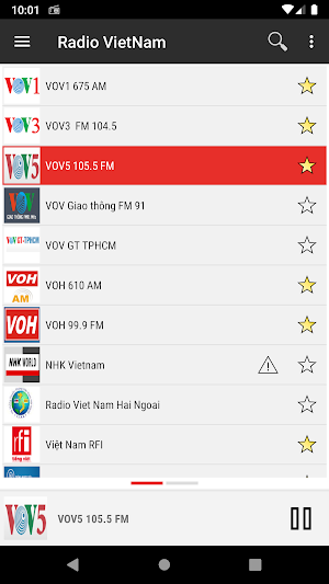 RADIO VIETNAM : Online Vietnamese radios Screenshot 1