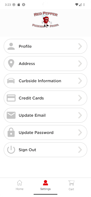 Red Pepper Pizzeria & Pasta Screenshot 1