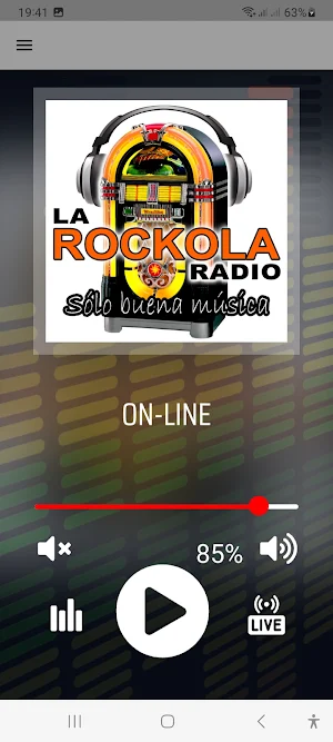 La Rockola Radio Screenshot 1