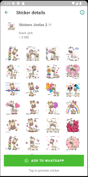Stickers de Jirafas Screenshot 2