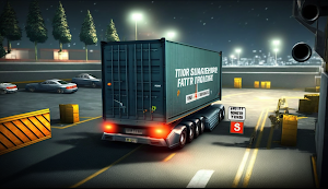 3D parking on street racing Screenshot 1