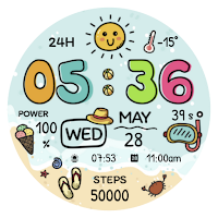 NW096: Digital watch face