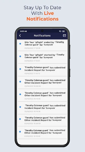 GuardsPro Client App Screenshot 3