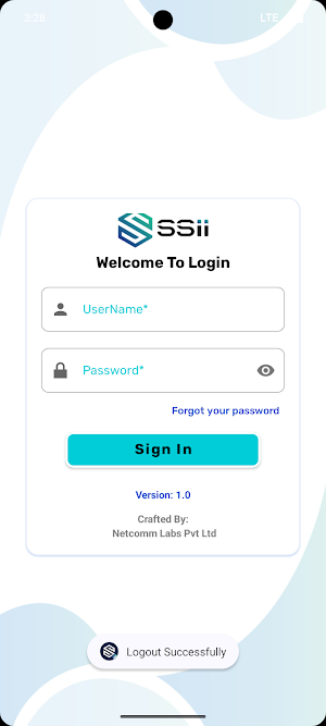SSI Connect Screenshot 1