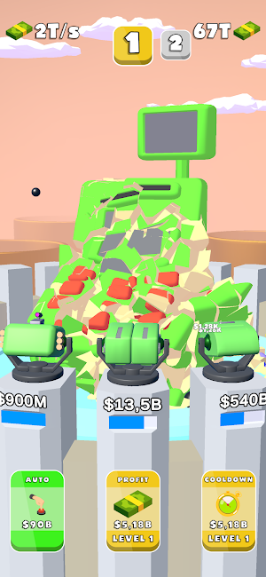 Cannon Idle 3D Screenshot 2
