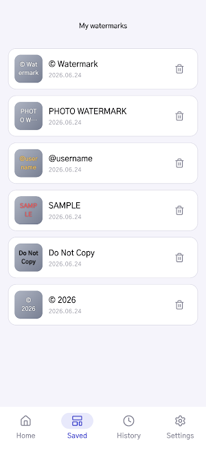Photo Watermark: Logo & Text Screenshot 3