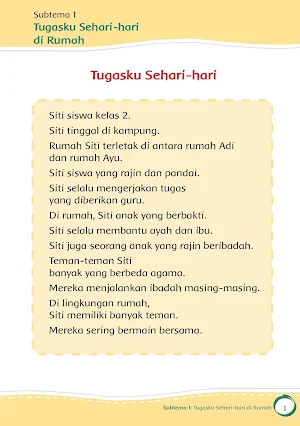 Buku Kelas 2 Tema 3 K13 Screenshot 2