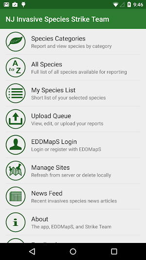 NJ Invasives Screenshot 1
