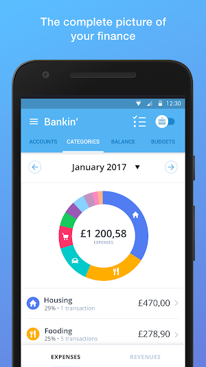 Bankin' - The money and banking app manager Screenshot 0