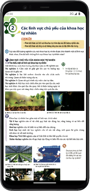 Khoa học tự nhiên Lớp6 Screenshot 1