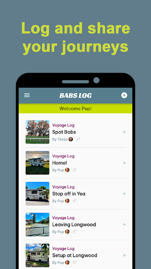 Babs Log Screenshot 0