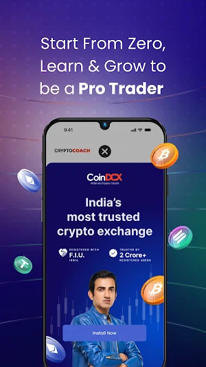 CoinDCX Learning Academy Screenshot 2