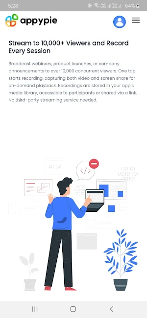 Video Conferencing App Screenshot 0