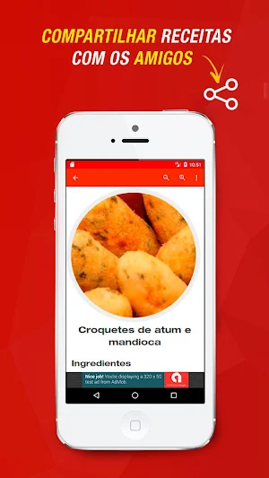 Receitas de Petiscos Screenshot 0