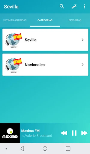 Sevilla radios online Screenshot 2